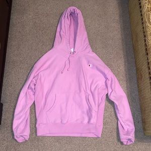 Bubblegum Pink Reverse Weave Champion Hoodie